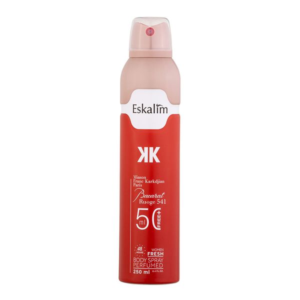 1723465519_e83dy6 بادی اسپری اسکالیم باکارات رژ ESKALIM BODY SPRAY MFK BACCARAT ROUGE 250ML - Image 1
