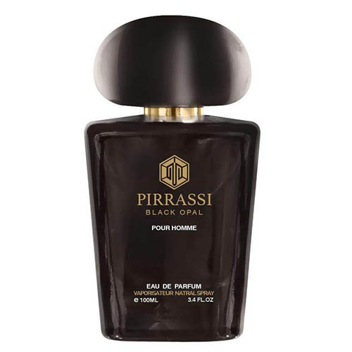 عطر-و-ادکلن-مردانه-پیراسی-مدل-بلک-اوپال-اپال-Pirrassi-BLACK-OPAL-Eau-De-Parfum-For-Men-100ml ادوپرفیوم مردانه پیراسی بلک اپال PIRRASSI BLACK OPAL EDP 100ML MEN - Image 1