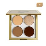 SO BEAUTY COSMETIC - EYES - COSMIC EYES - EYESHADOW X4 - 01 ( BEIGE NUDE )